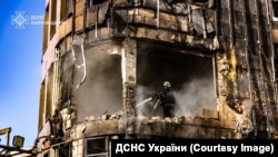 Наслідки російського удару по житловому будинку у Харкові. 3 квітня 2026 року