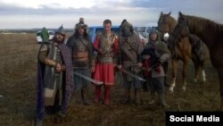 На съемках сериала «Золотая Орда» в Крыму, иллюстрационное фото