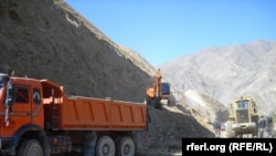 Construction in Baghlan Province, Afghanistan.