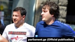ირაკლი კობახიძე და არჩილ თანაკვაძე. მარათონი „თბილისი“, 24 ივნისი 2018 წ.