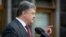 Ukrainanyň prezidenti Petro Poroşenko
