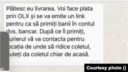 Înșelăciune pe OLX