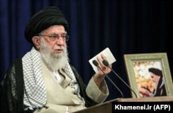 Iran's Supreme Leader Ayatollah Ali Khamenei: The relationship between Shi’ite-majority Iran and the Taliban, a fundamentalist Sunni group, is complex.