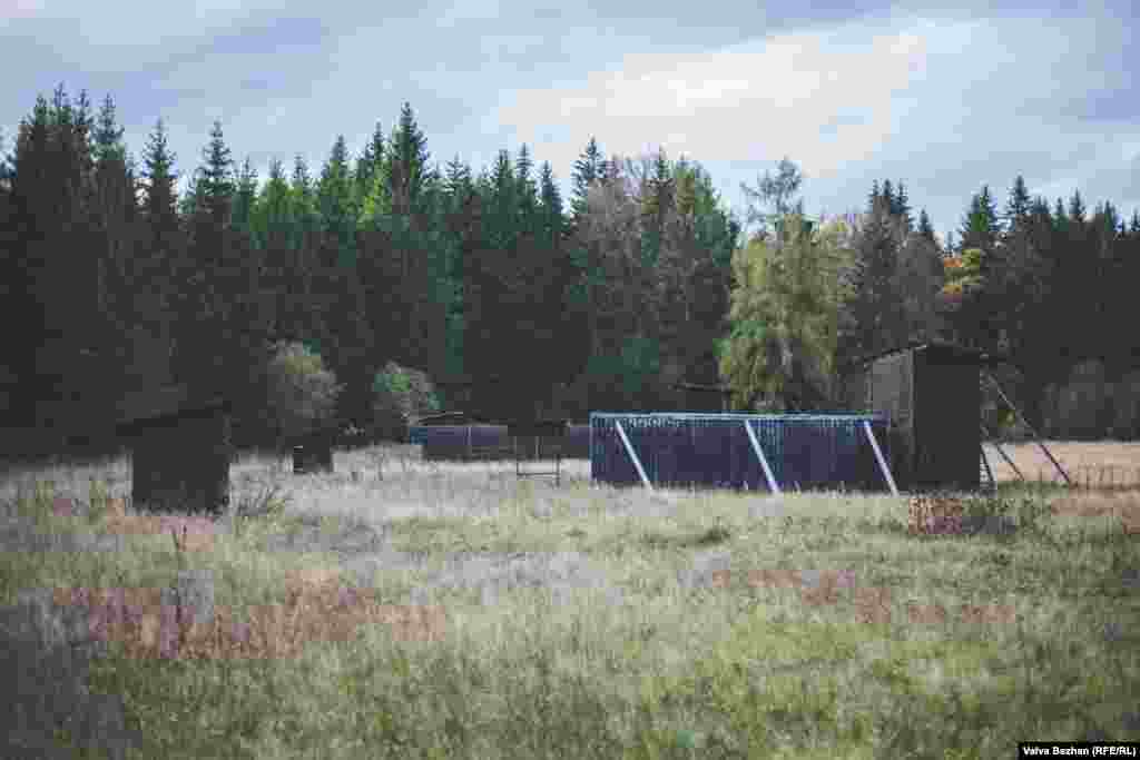 A shooting range near the hunting lodge