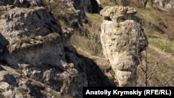 Петровские скалы, Симферополь, архивное фото