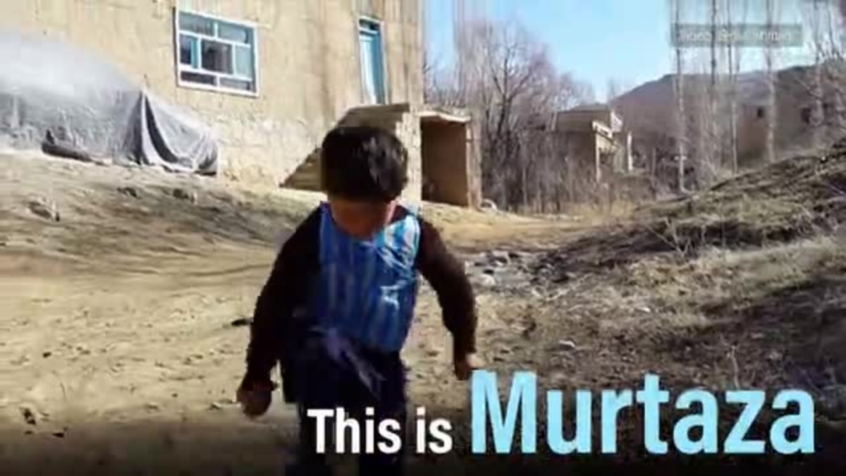 Score! Afghan Boy With Homemade Lionel Messi Jersey Just Got A