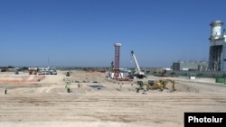 Armenia -- The site of a new power plant built by a German-Italian consortium in Yerevan, July 12, 2019.