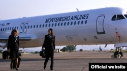 Avion Montenegro airlinesa