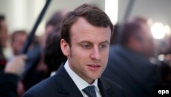 Ministri i Ekonomisë i Francës, Emmanuel Macron.