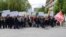 Kosovo: Protest in Prishtina on International Day of Workers 