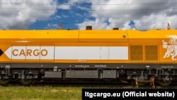 Цягнік кампаніі LTG Cargo 