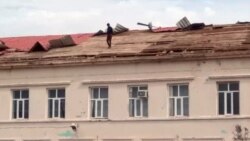Türkmenistanda binalara zyýan ýetirýän tebigy hadysalar soňky birnäçe ýylda köpeldi. (arhiw suraty) 