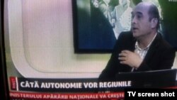 Sabin Gherman la postul TV Transilvania Live din Cluj.
