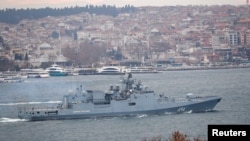 "Адмирал Григорович" в Босфоре, 2020 год