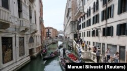 Один из водных каналов Венеции