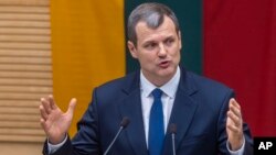 გინტაუტას პალუცკასი ლიეტუვის მთავრობას 2024 წლის დეკემბრიდან ხელმძღვანელობდა