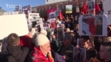 Kosovars Demonstrate Against Macedonian Convictions