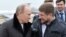 Russian President Vladimir Putin (left) and Chechen leader Ramzan Kadyrov