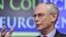 Presidenti i Këshillit Evropian, Herman van Rompuj, në Bruksel, 9 dhjetor 2011.