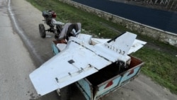 Imagine cu dronă găsită de un localnic din satul Pepeni, raionul Sîngerei