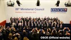 Miniștrii de externe din țările membre ale OSCE, la finalul Consiliului ministerial de la Bratislava