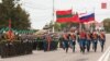 Militari ruși la parada de Ziua Victoriei de la Tiraspol, 9 mai 2018
