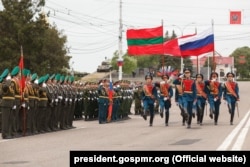 Парад в Тирасполе, 9 мая 2018 года