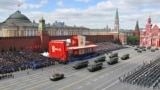 Военный парадна Красной площади в Москве. 9 мая 2025 года