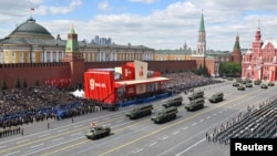 Russia marks the 80th anniversary of the surrender of Nazi Germany with a massive military parade on Moscow's Red Square on May 9.