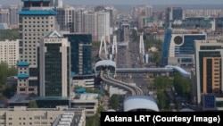 Астана LRT жобасы.