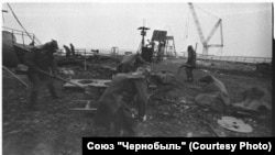 Ліквідатары на Чарнобыльскай АЭС