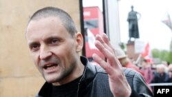 Russian opposition activist Sergei Udaltsov (file photo)