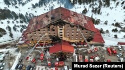 Хотелот по пожарот кој однесе 78 жртви.