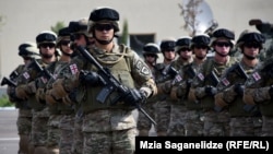 Иллюстративное фото. Грузинские военные