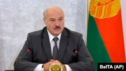 Alyaksandr Lukashenka ,Minsk, 19 avqust 2020