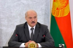 Олександр Лукашенко очолює засідання Ради Безпеки в Мінську, 19 серпня 2020 року
