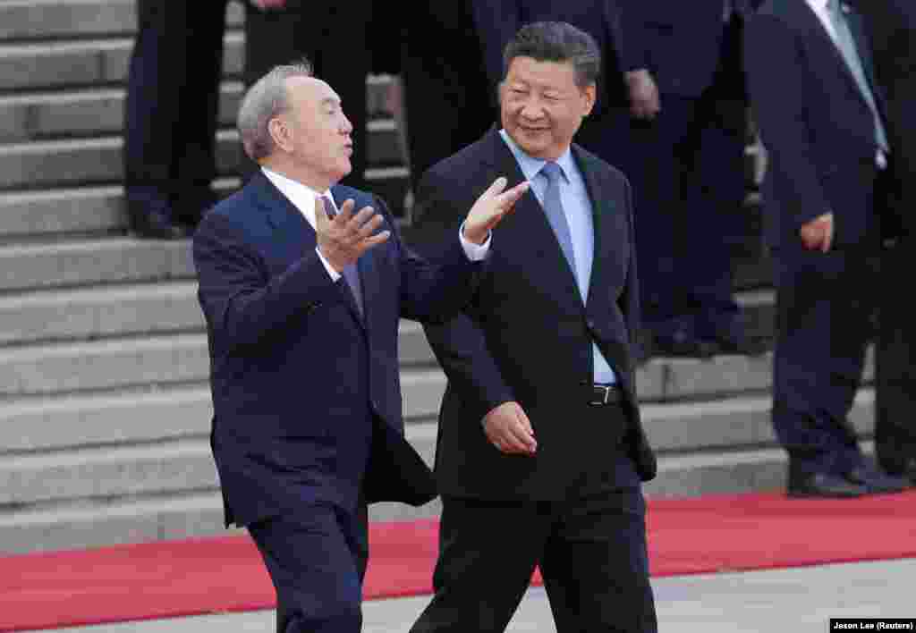 По словам Назарбаева, с 2012 года главы двух стран провели 18 встреч и подписали 127 соглашений на сумму 67 миллиардов долларов.