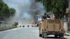 حمله مهاجمان مسلح به ساختمان رادیو و تلویزیون افغانستان در ننگرهار