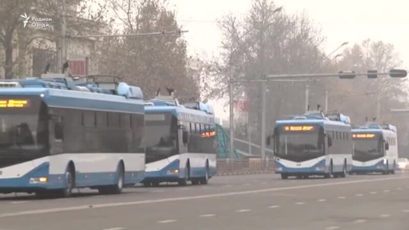 Душанбе соҳиби троллейбусҳои беноқил ва автобусҳои  “АКИА-Ориёно” шуд