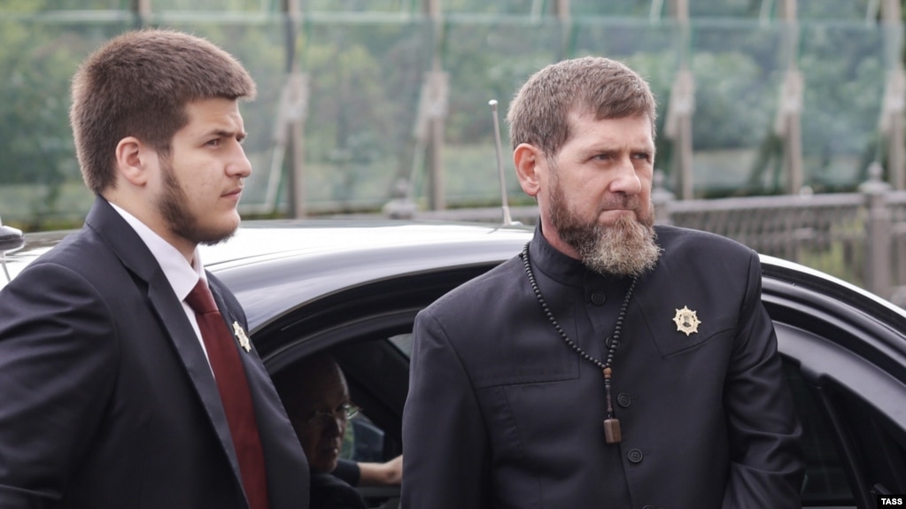 Рамзан Кадыров и его сын Адам. Грозный, август 2025 года