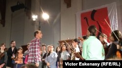 Gilles Apap cu studenții violoniști de la Kronberg Academy