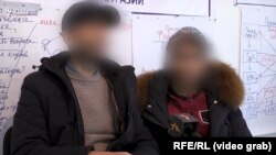 One of half a dozen HIV-positive couples who found love and marriage at a Tajik health and education center in 2017. 