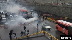 تهران - اعتراضات آیان‌ماه
