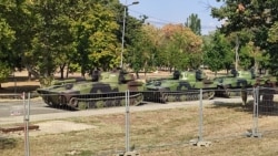 Tenkovi blokirali deo Beograda pred vojnu paradu