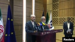 Ali Akbar Salehi və Miguel Arias Canete