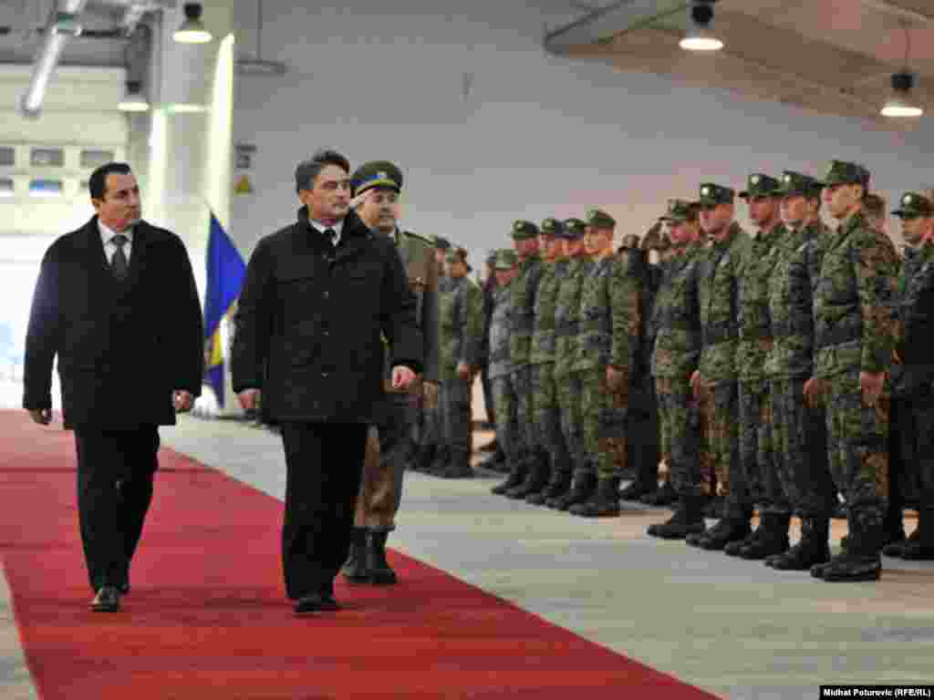 Selmo Cikotić i Željko Komšić, Sarajevo, 01.12.2011.