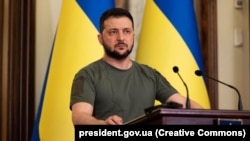 Președintele Ucrainei, Volodimir Zelenski, Kiev, 26 aprilie 2022 