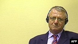 Vojislav Seselj on trial in The Hague