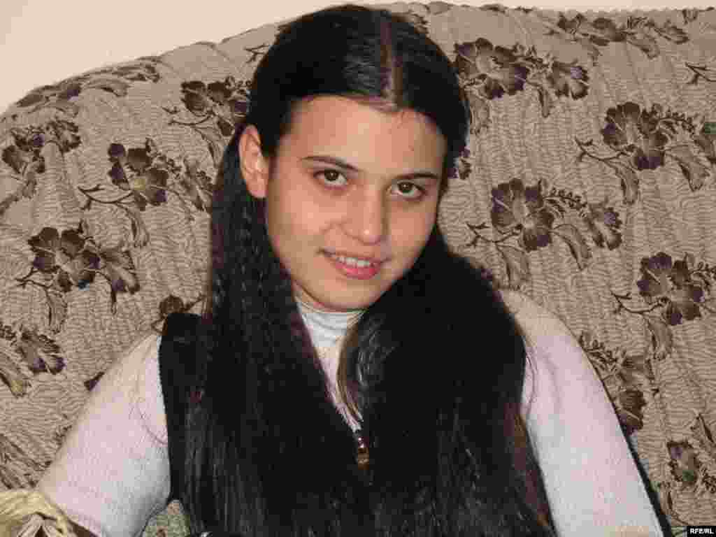 Inga Ghukasyan lives in the Armenian capital Yerevan, with her engineer father, Edik, and her mother, Marina, a mathematician. Fifteen years old, she was born in December 1991. Now, she says, "living is like struggling, you have to work hard to succeed." She thinks her country needs more time before it will be recognized as a developed country.