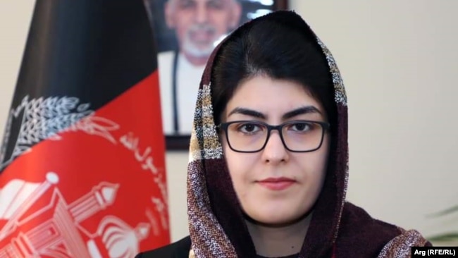 فاطمه مورچل معاون سخنگوی رئیس جمهوری افغانستان